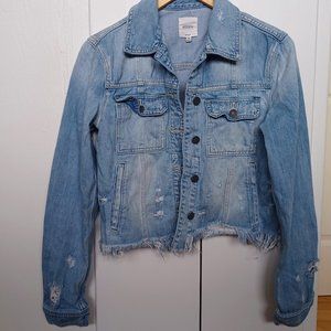 Hidden Jeans ripped denim jacket